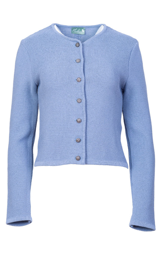 Strickjacke Issy, rauchblau