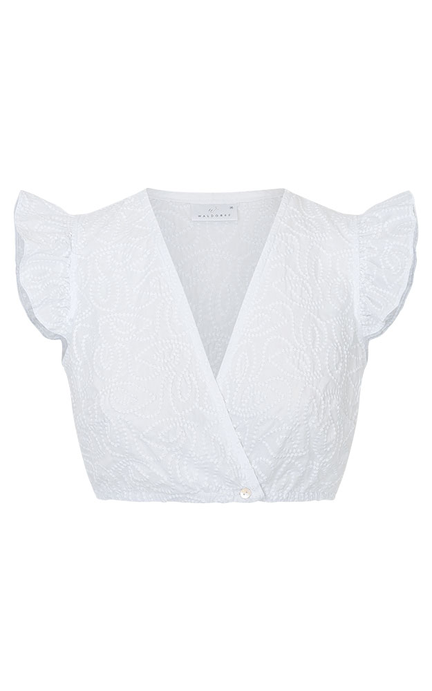 Dirndlbluse Felia, weiß