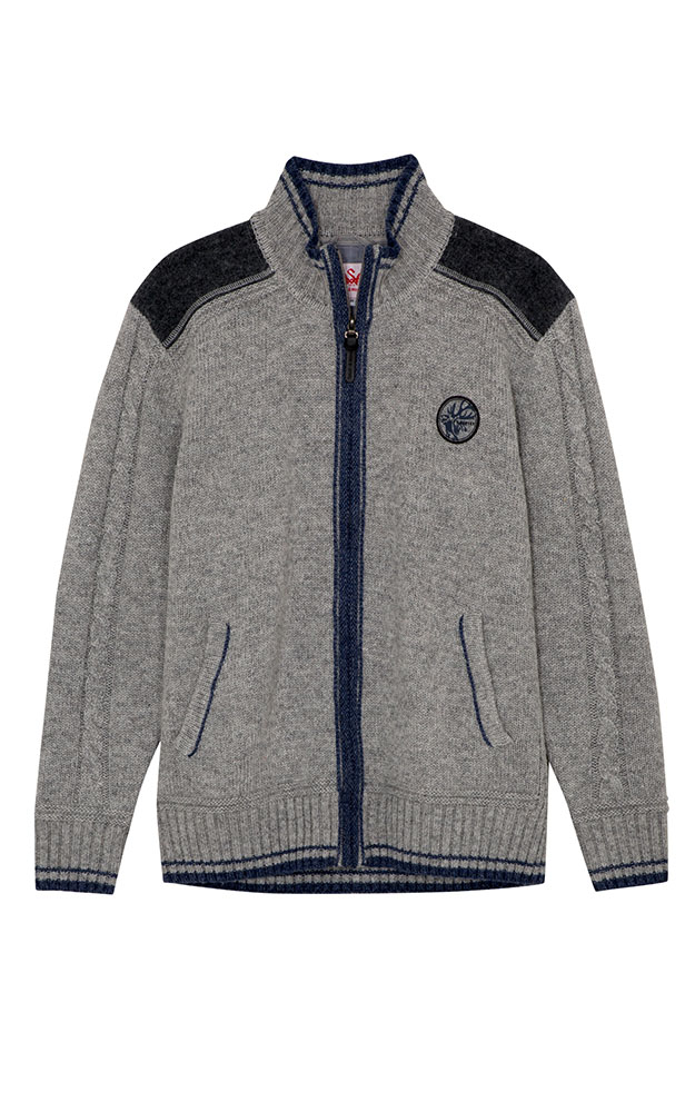 Strickjacke Betzbach, hellgrau