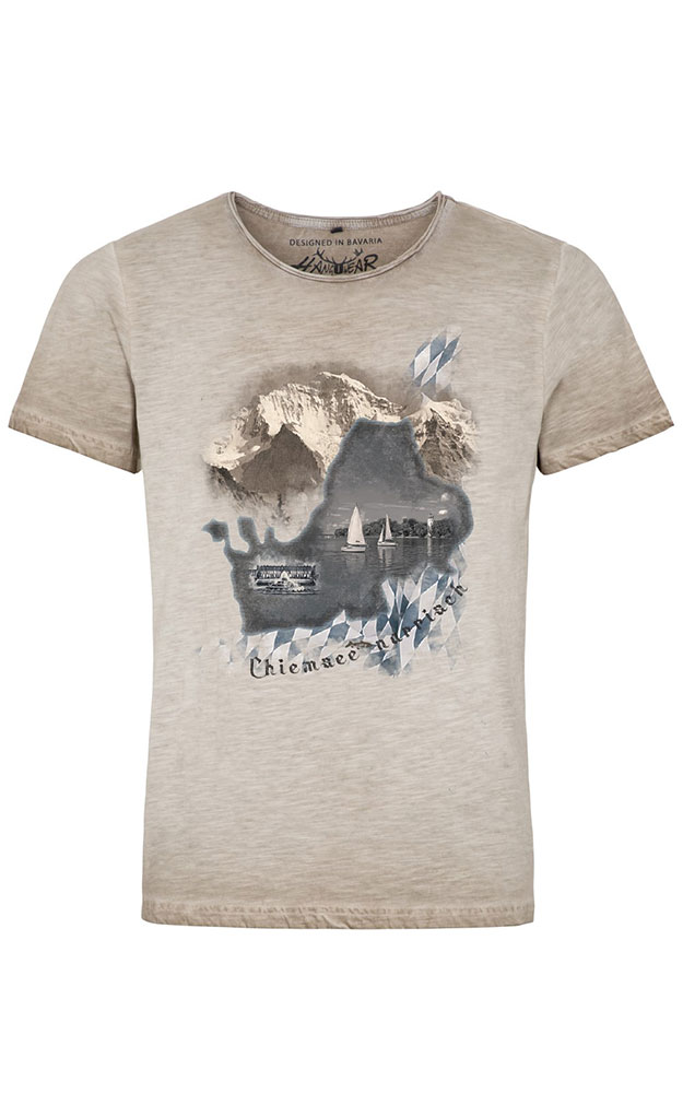 T-Shirt Chiemsee, beige