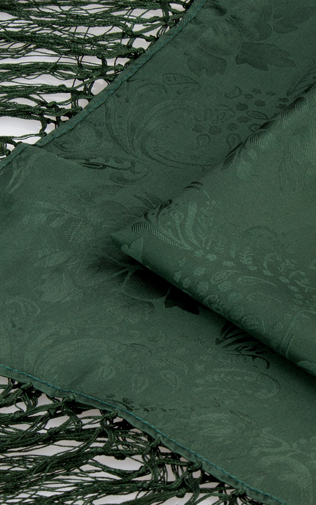 Seidentuch Nr. 64, tanne