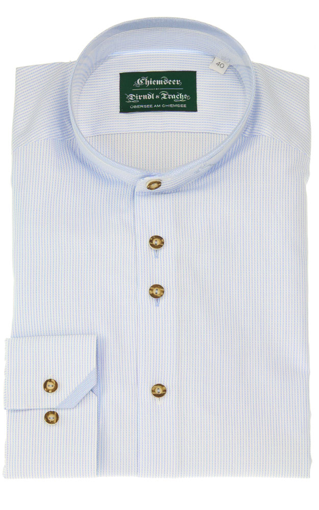 Hemd 3004, hellblau SK - Slim fit