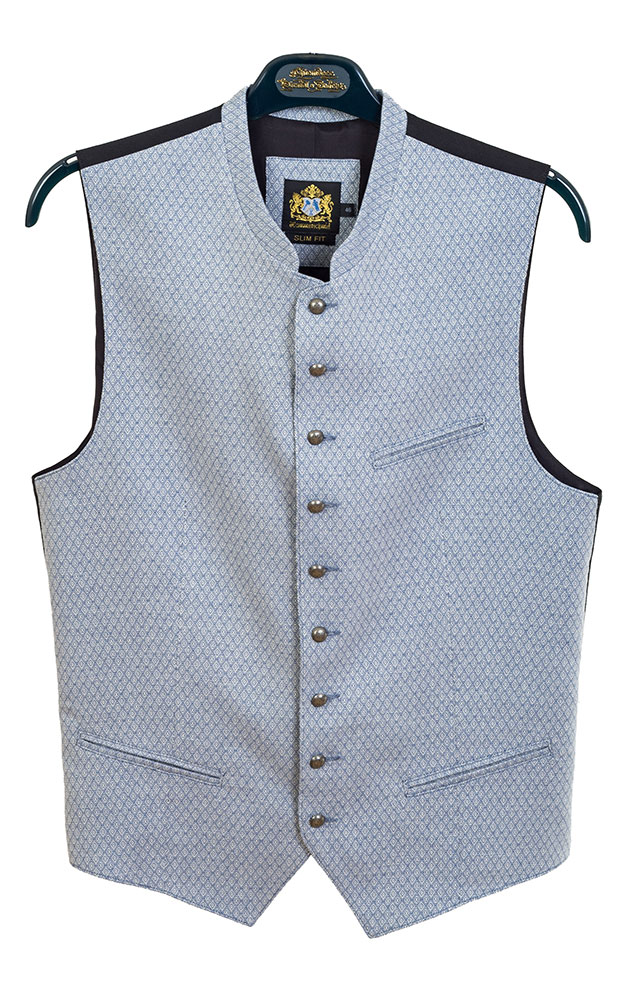 Weste Tobias, blau