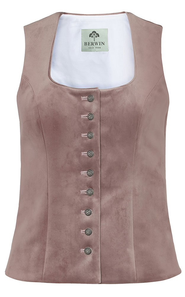 Mieder Samt 64250, rosa