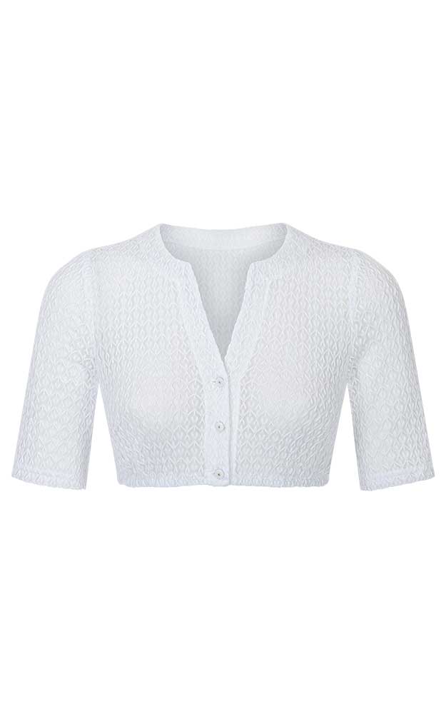 Dirndlbluse Alessa, weiß