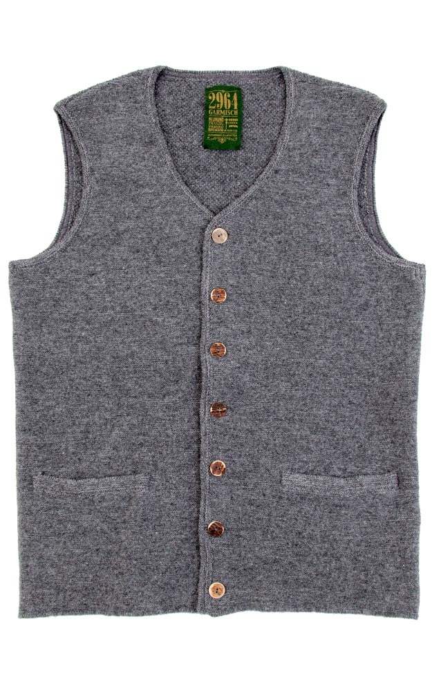 Strickweste 1818038 16380, grau