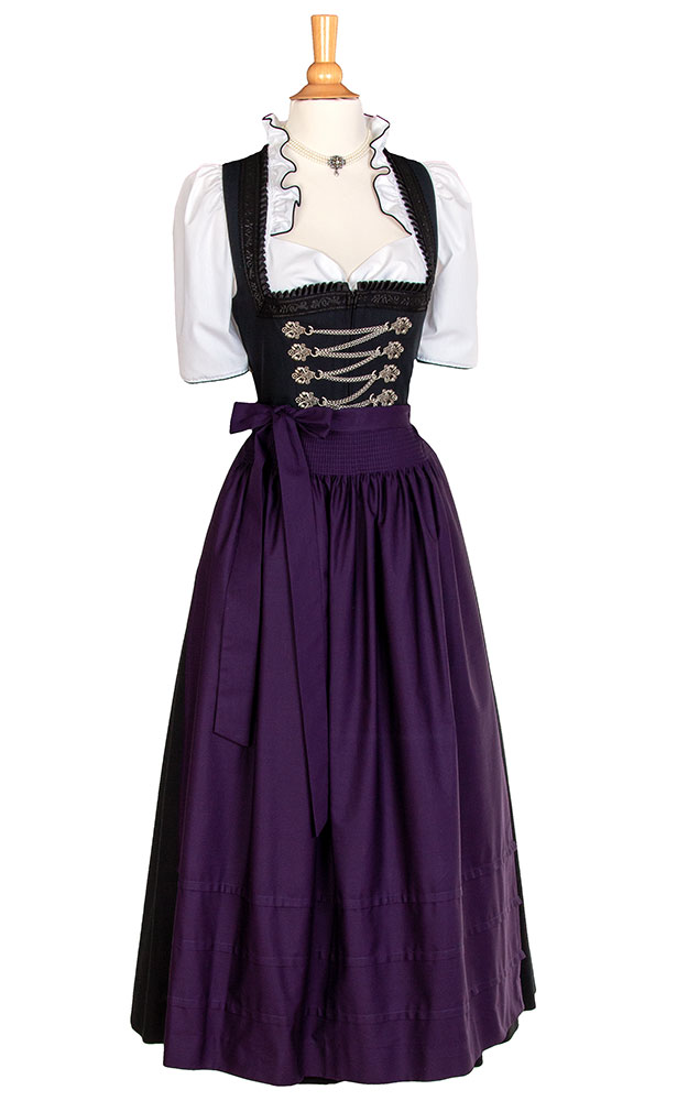 Schürze Stufen, lila