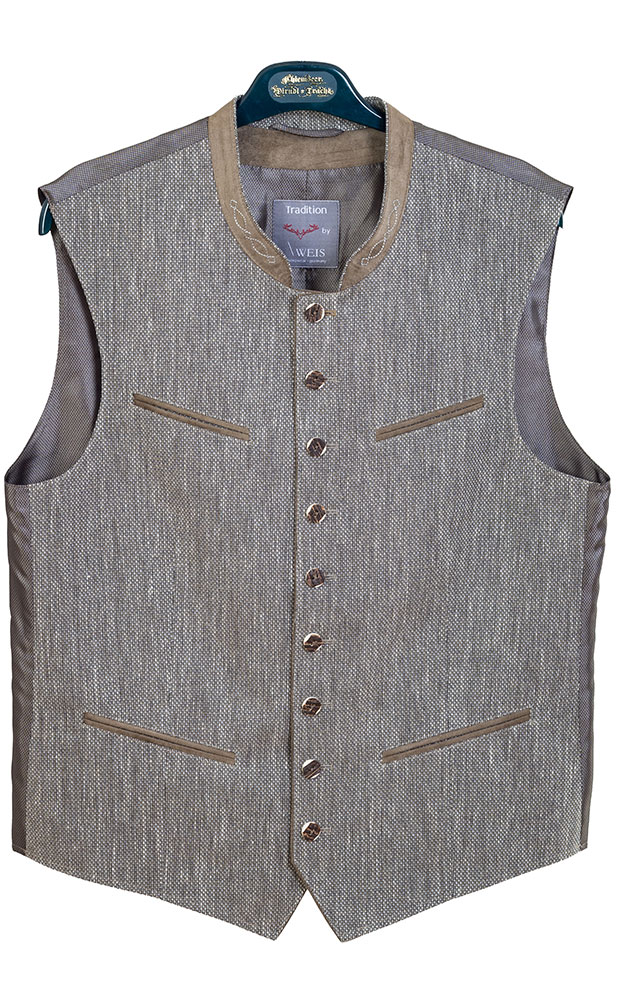 Weste Bodensee E, dunkelbeige