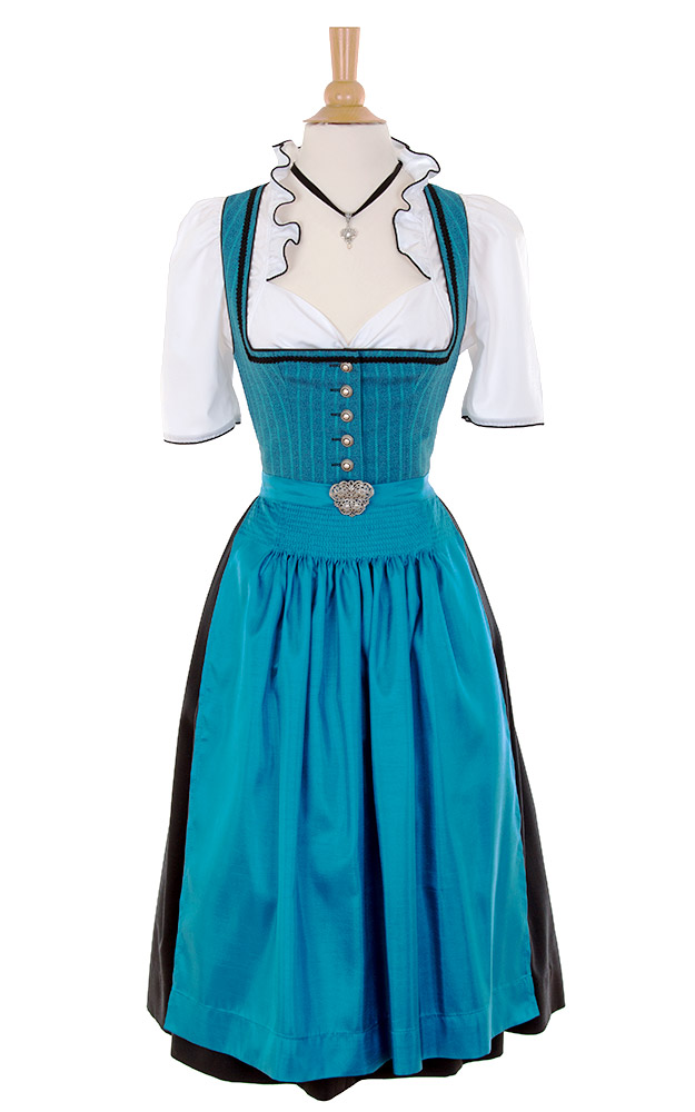 Blusendirndl Eckbach, mit Schürze
