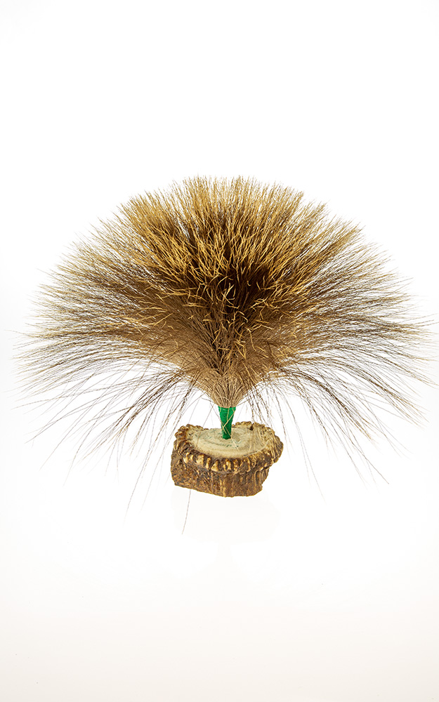 Hirschbart 15/25 echt inkl. Halter