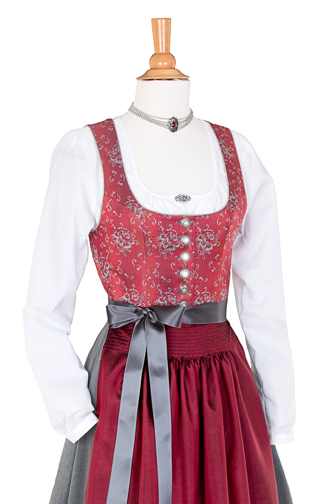Dirndlbluse Josefa langarm