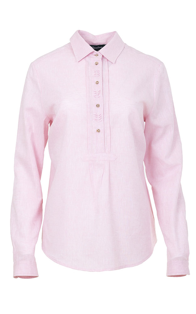Trachtenbluse 6100 12159, rosa