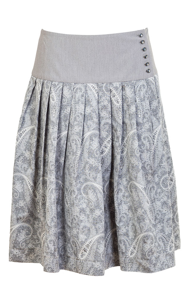 Rock Rum, silbergrau