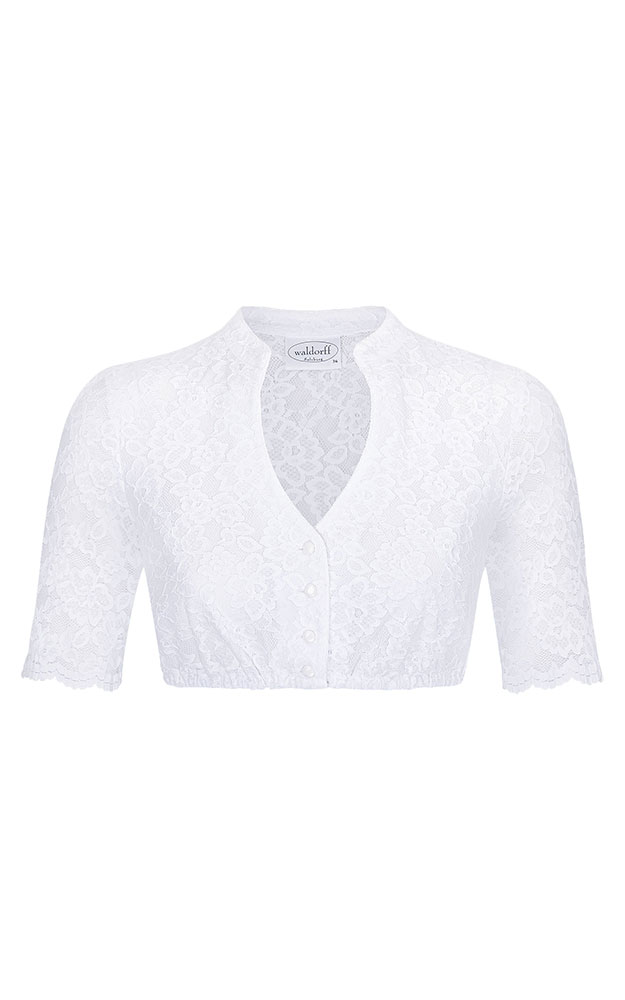 Dirndlbluse 01 6369SL, weiß