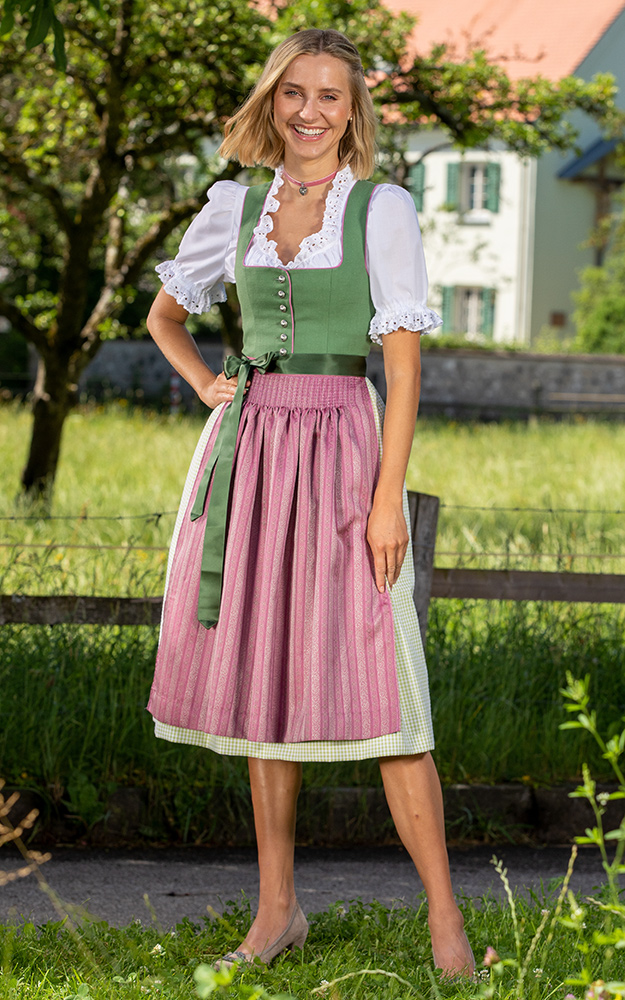 Blusendirndl Birnbach, mit Schürze