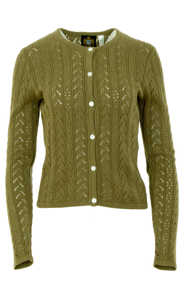 Strickjacke Skagen, lindgrün