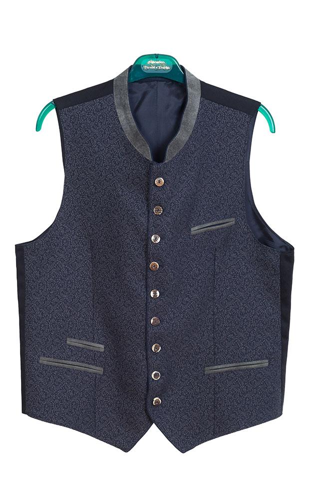 Weste Bürs-LE, schwarz/beige