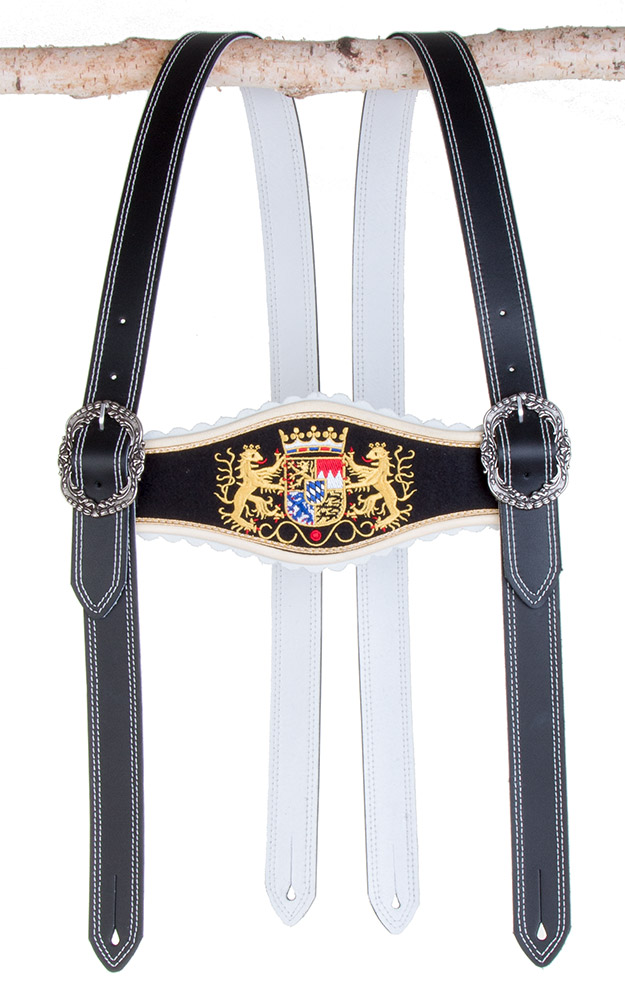 Träger Bayern zu Hose Vinzenz, schwarz