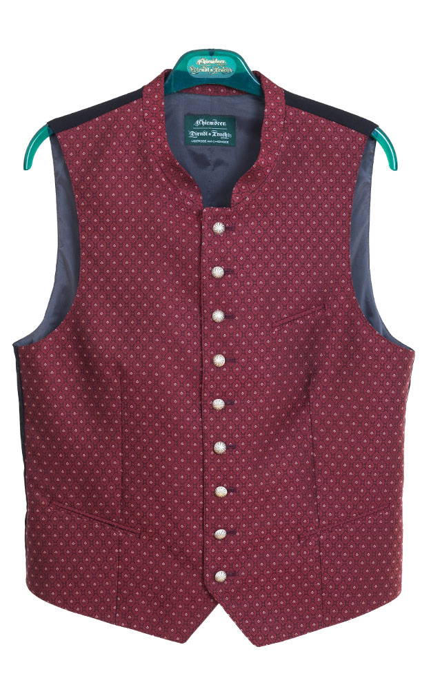 Weste Aurach 242914605, rot - Stretch