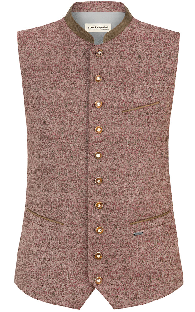 Weste Roberto, weinrot