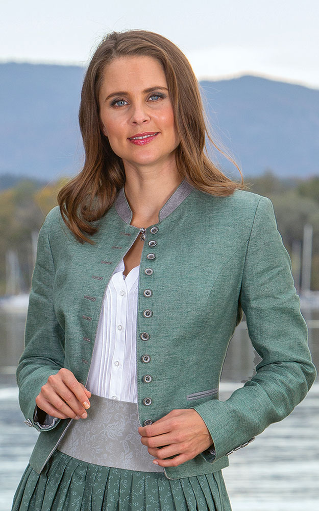 Jacke Seeberg, jadegrün