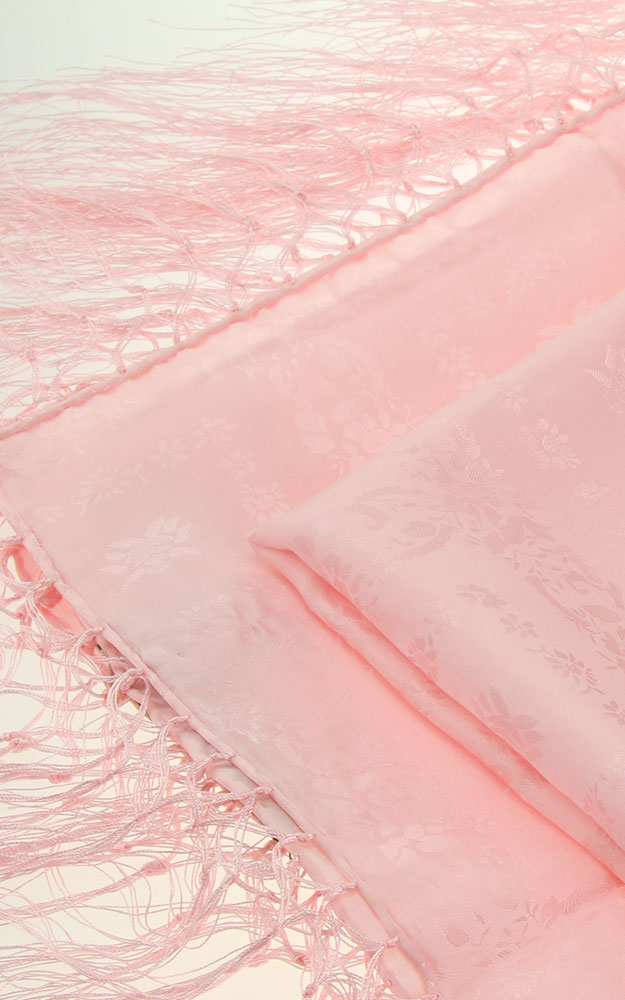 Seidentuch, rose