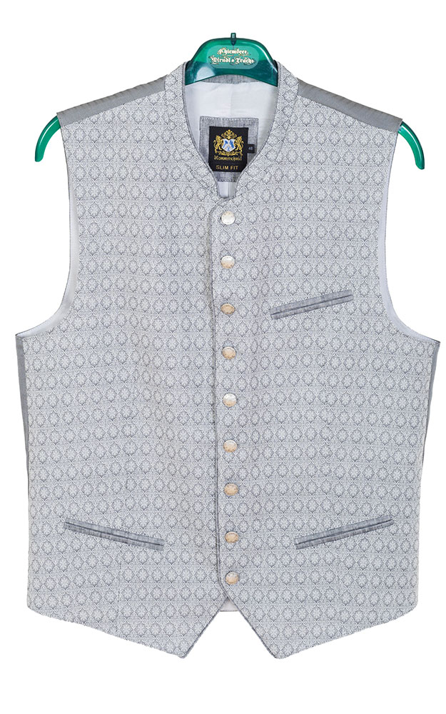 Weste Moritz, hellgrau/beige