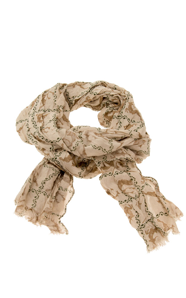 Schal Hirschalp, beige