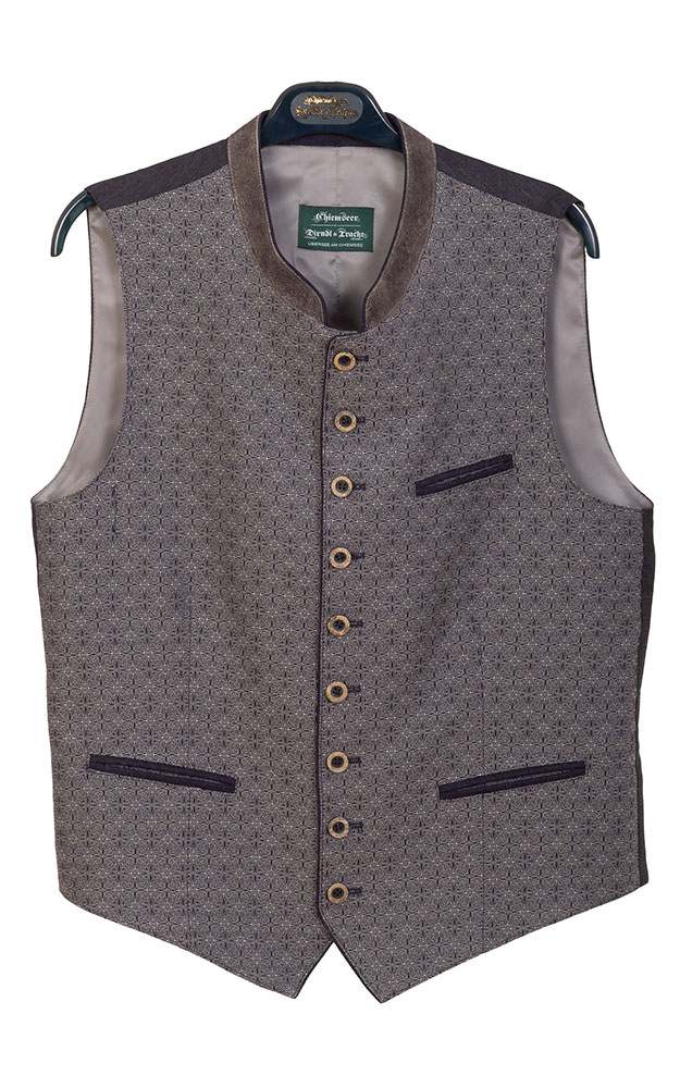 Weste Brixen-K 6630L, blau