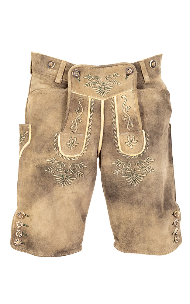 Lederhose Otto ohne Träger, inka