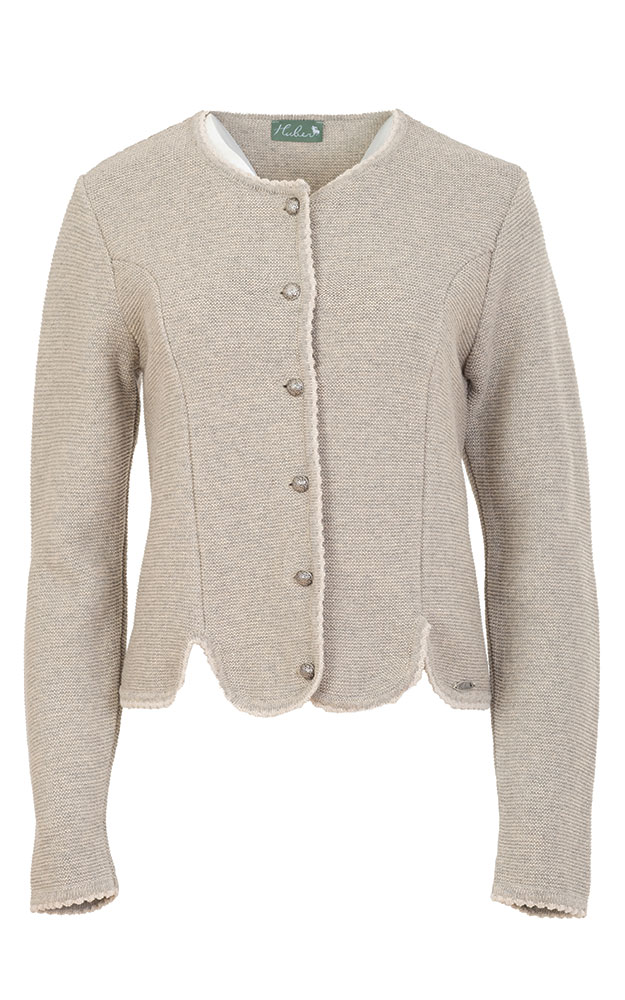 Strickjacke Voni, erde/beige