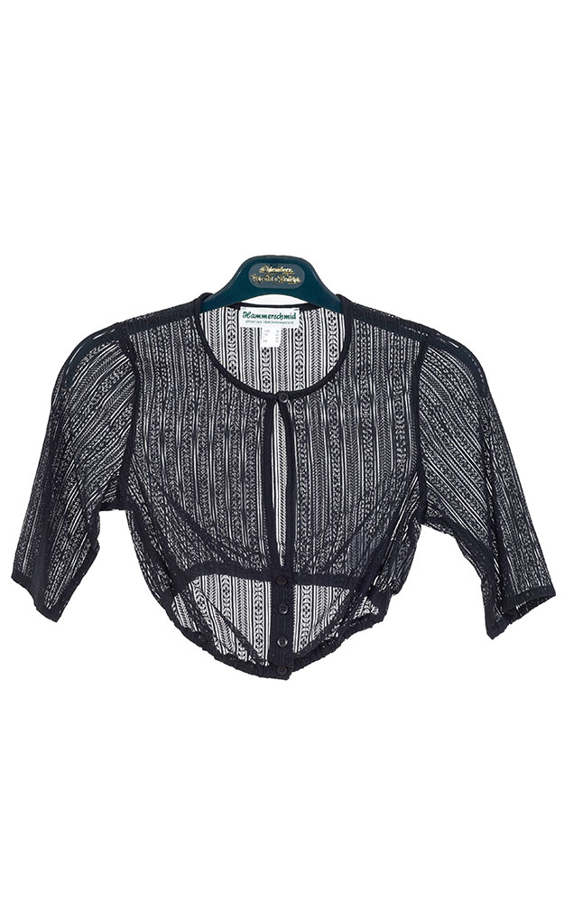 Dirndlbluse Dunja, schwarz