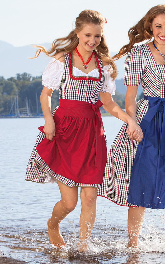 Blusendirndl Bichlbach, mit Schürze