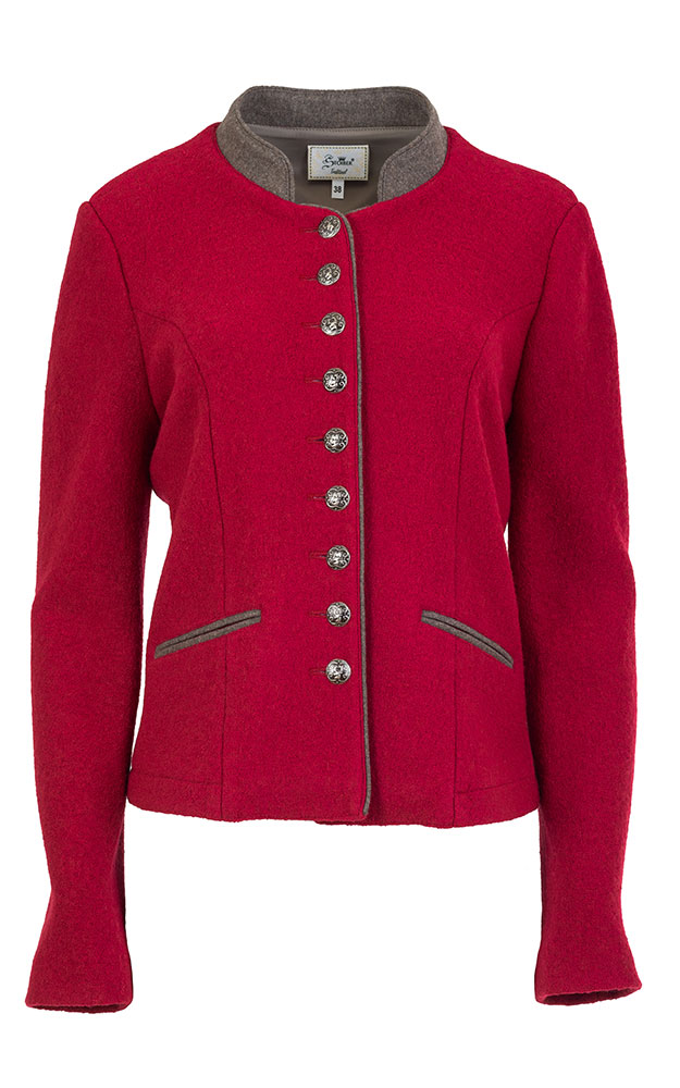 Walkjacke Hanna, rot