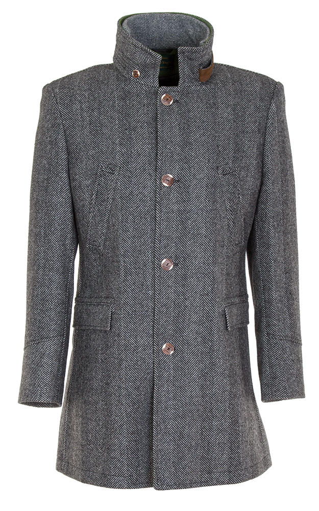 Mantel Max, schwarz/weiß