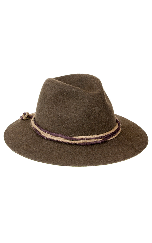 Herrenhut 96 Loden, braun