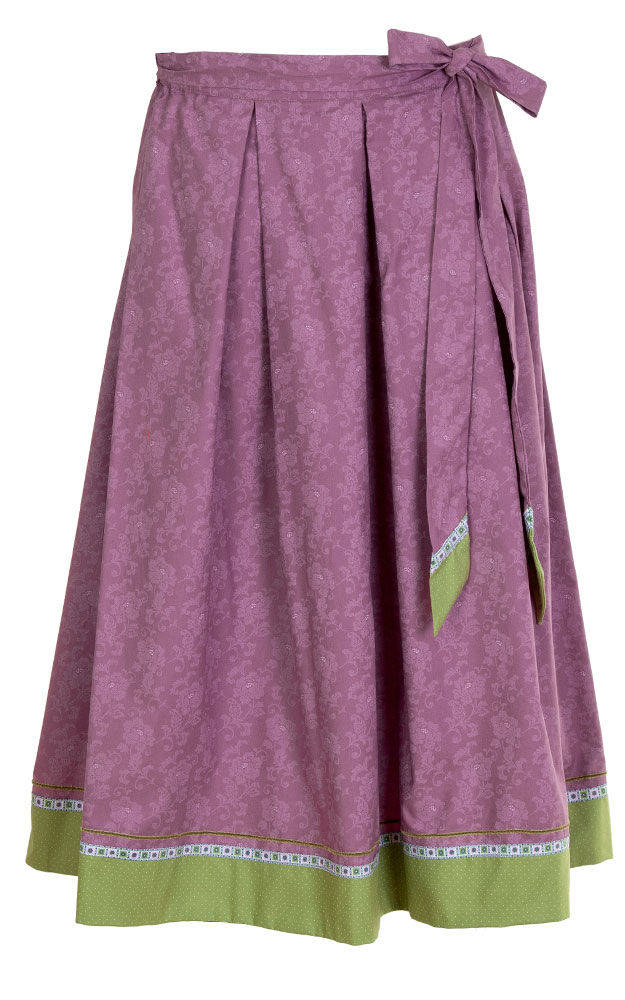 Rock Passau, pink gemustert