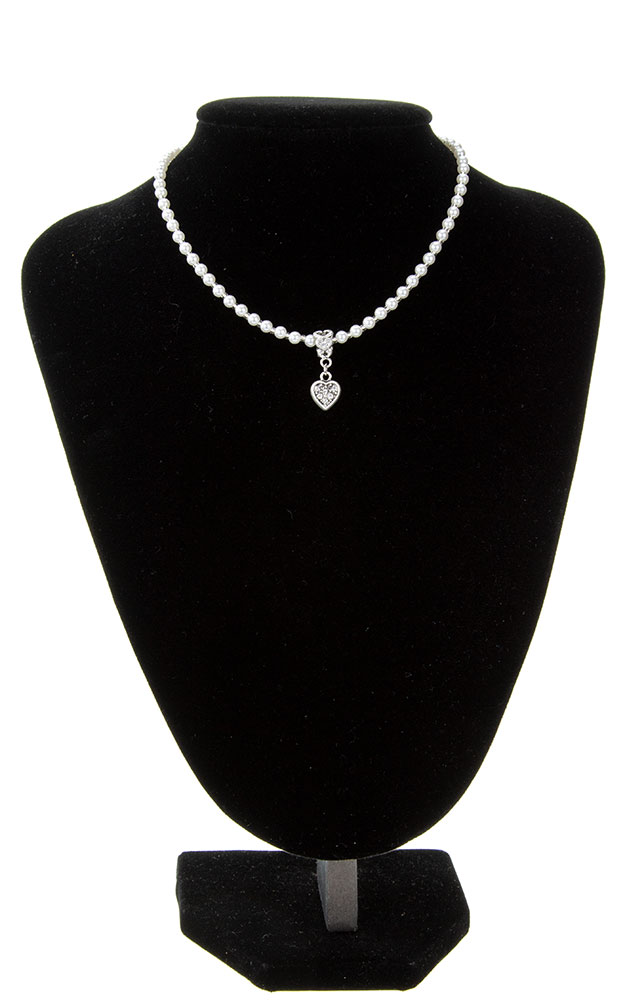 Kinderkette 51335, Perle weiß