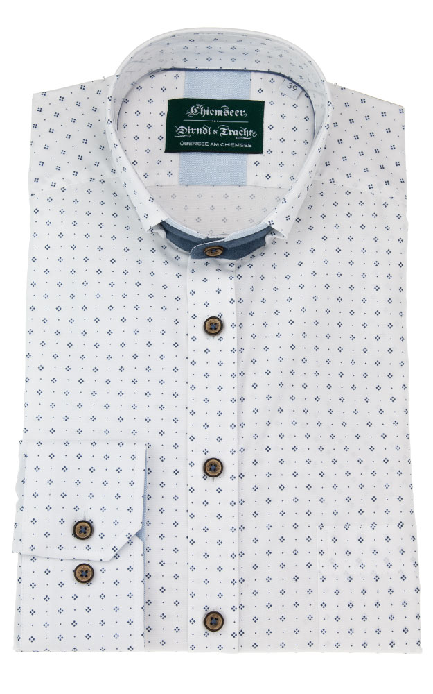 Hemd 3071 12165, weiß  - Slim fit