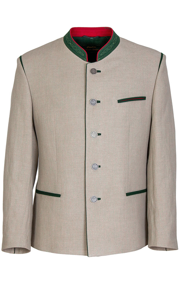 Janker Herrmann 2, Schilfleinen Slim-fit