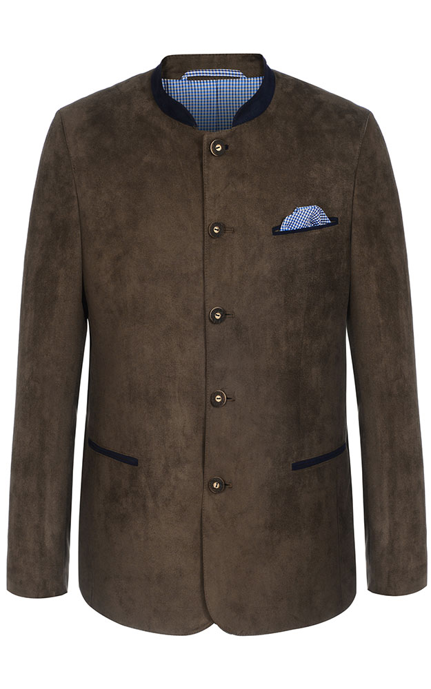 Janker Gerd 2, schlamm Hornknöpfe