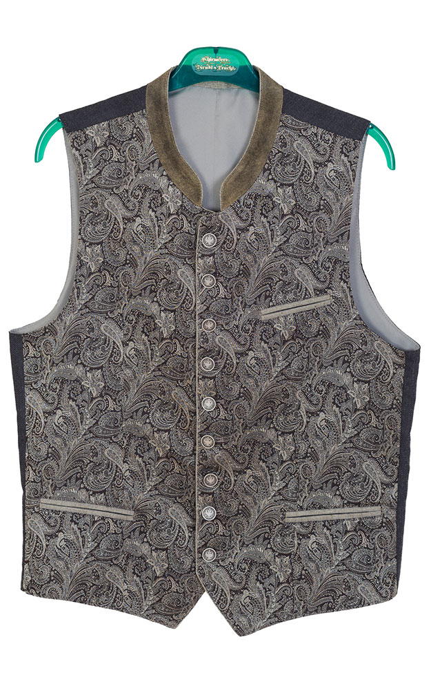 Weste Bayreuth, grau - Slim-fit