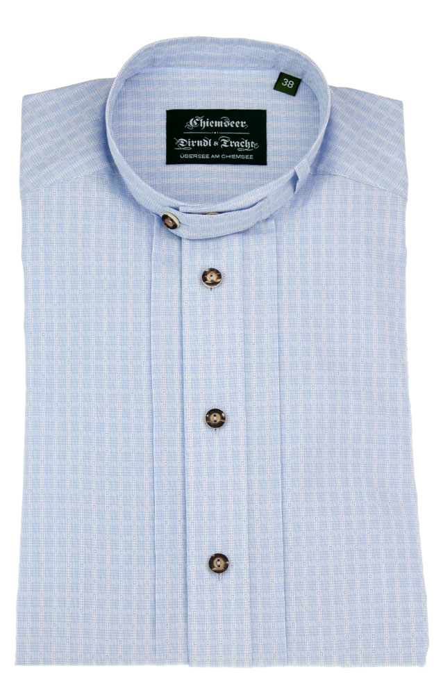 Hemd 2482, blau gestreift - Slim fit