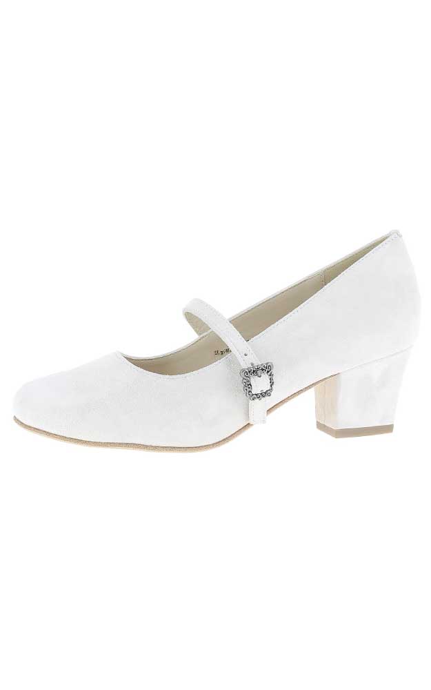 Schuhe Riemchen, creme