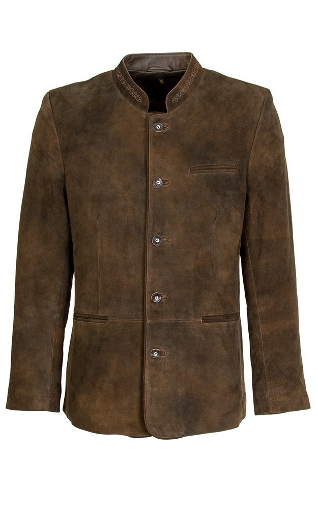 Lederjacke 2550, mittelbraun