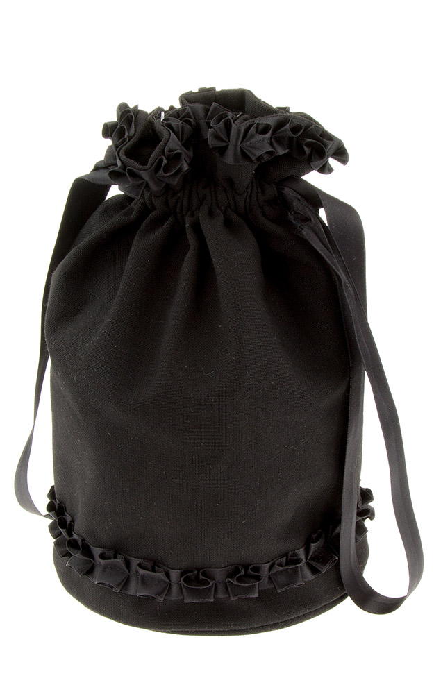 Stoffbeutel Nr. 17, schwarz