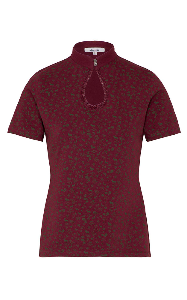 Damen-Shirt Quanna, weinrot