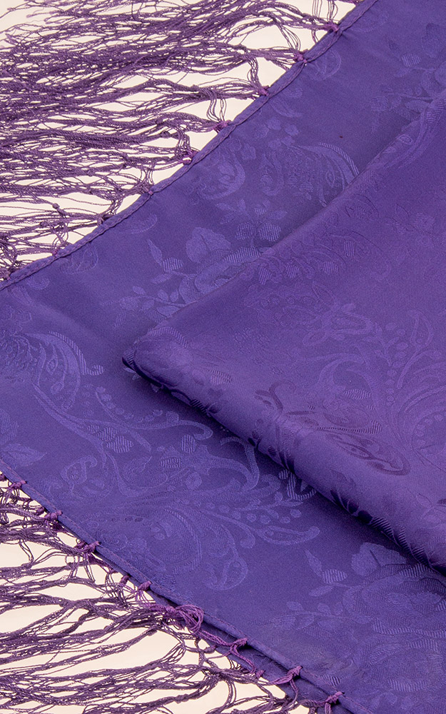 Seidentuch Nr. 39, lila