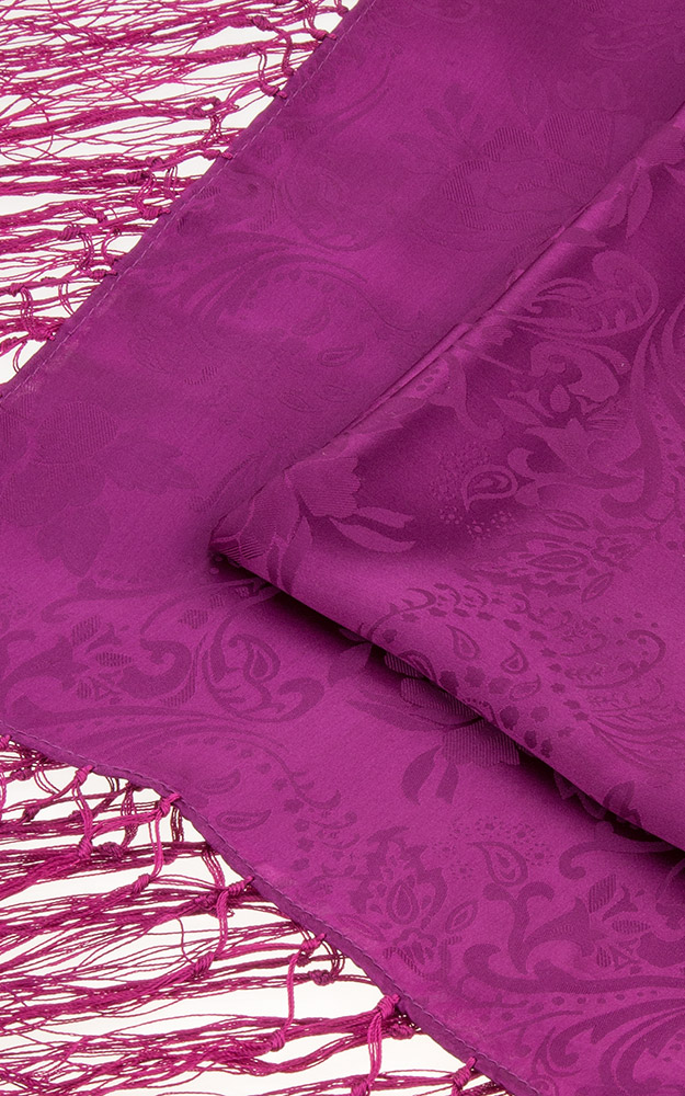 Seidentuch Nr. 62, beere