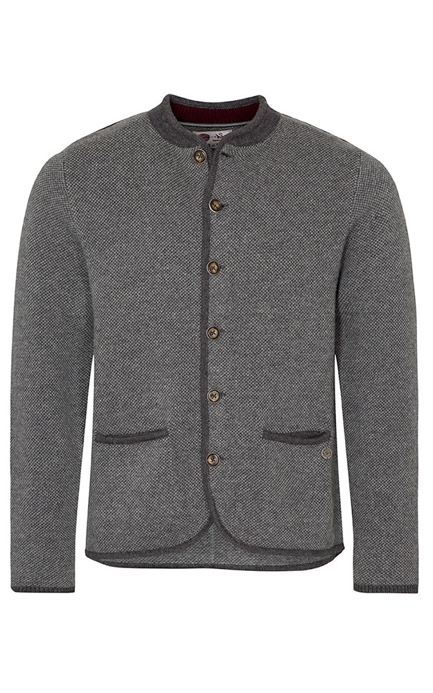 Strickjacke Gerald, anthtrazit - FC Bayern